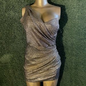 Vintage gold vintage mini dress